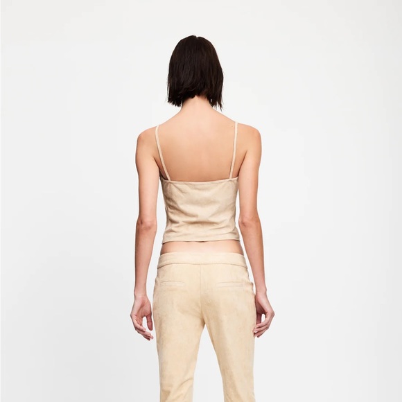 Lioness DOWN FOR YOU SUEDE PANT | CAMEL D24 - Picture 4 of 7